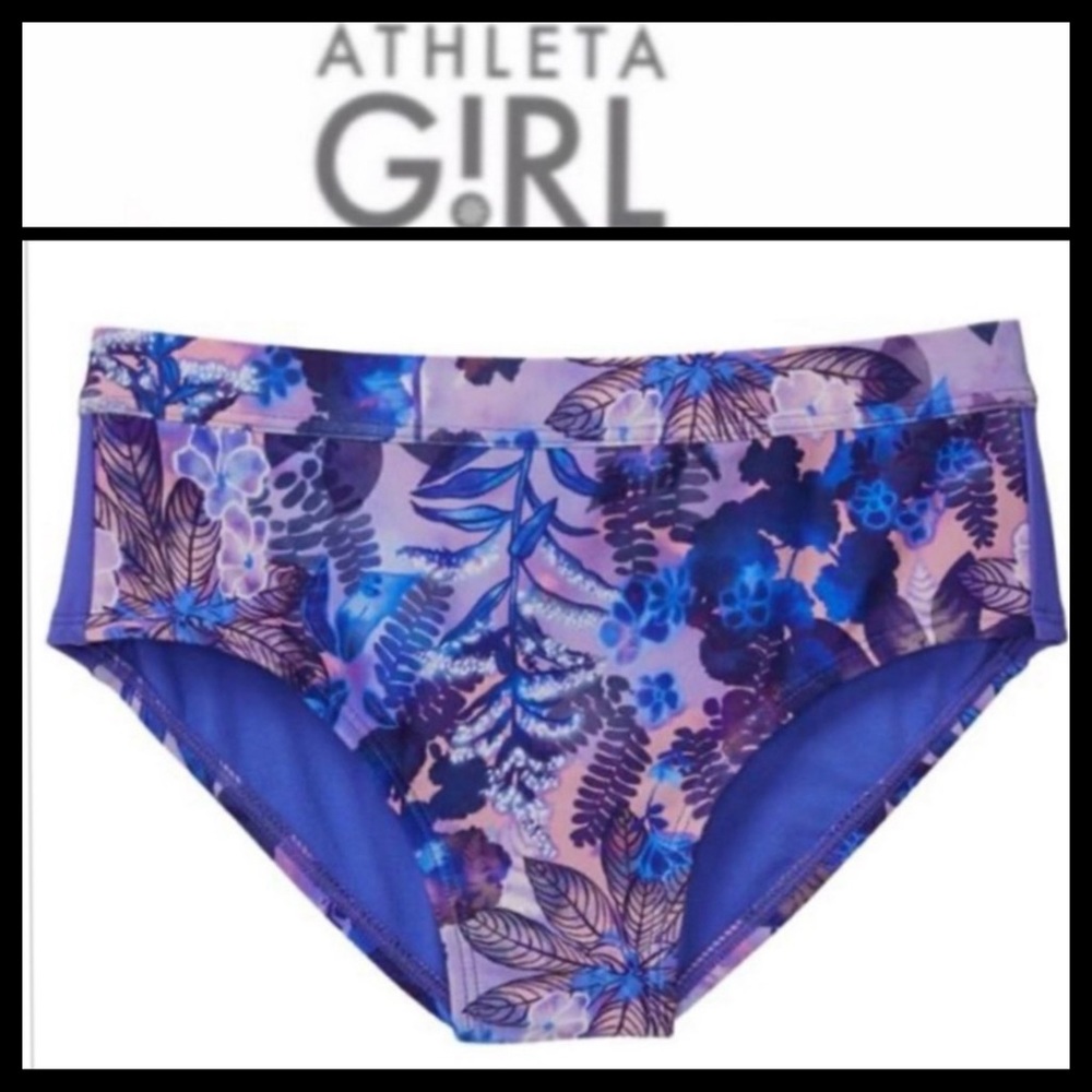 NWT Athleta Girl Vacay Mode Bikini Bottoms
